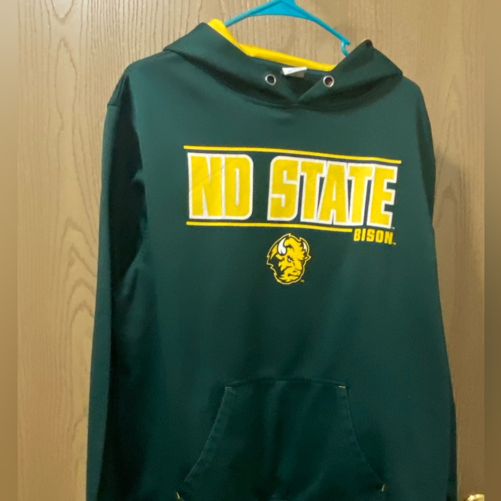 ND State Bison Dark Green Hoodie